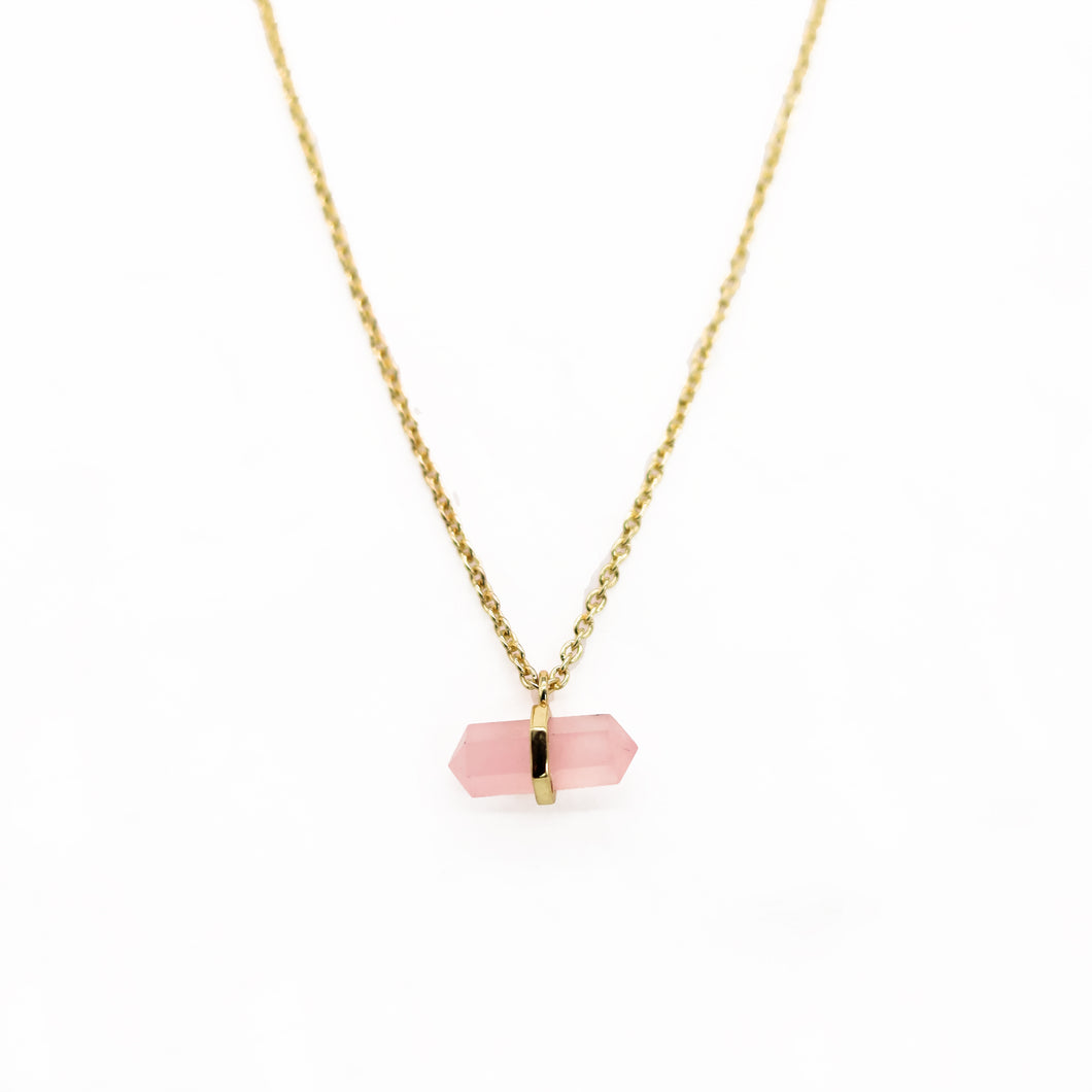 ROSE PENCIL NECKLACE