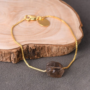 GROUNDED BRACELET (SMOKEY QUARTZ)