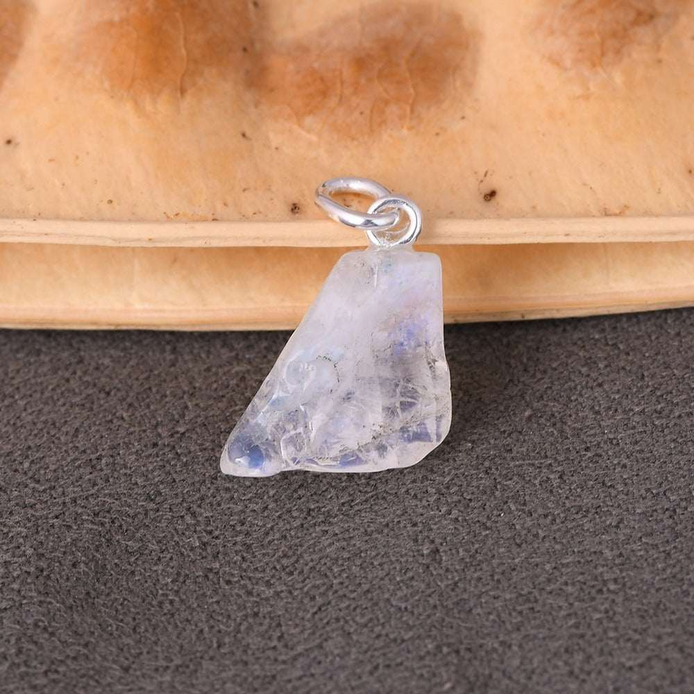 GUIDED PENDANT SILVER / MOONSTONE