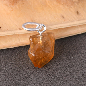 GOOD VIBES PENDANT SILVER / CITRINE